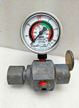 KIDDE 6-01-7171-0302 CONTACT PRESSURE GAUGE UNIT - 200 BAR