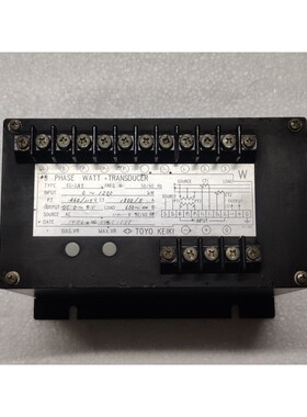 Toyo Keiki EG-3AT 3Phase Watt Transducer