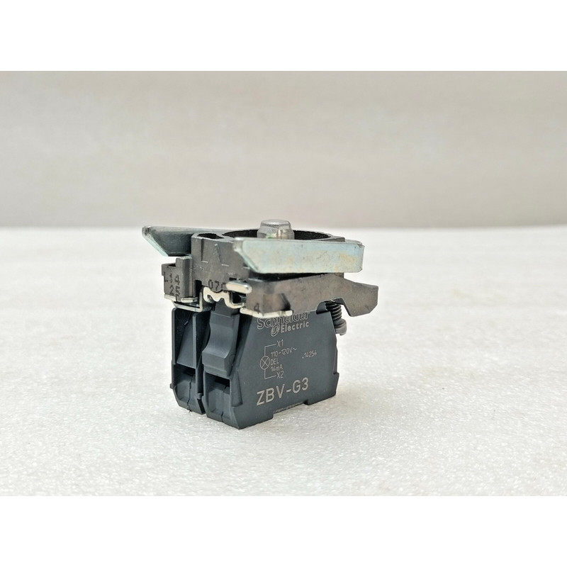 SCHNEIDER HARMONY ZBE-101+ZBV-G3 推动按钮开关