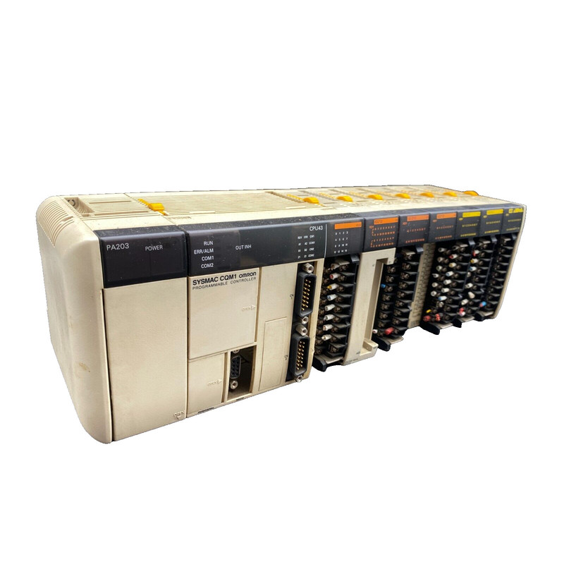 OMRON CPU43 SYSMAC CQM1 + PA203 +OCH + ID213 + 0D212