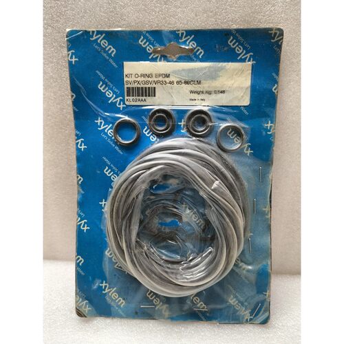 XYLEM 水套件 O 形环 EPDM SV/PX/GSV/VR33-46 65-80CLM KL02AAA