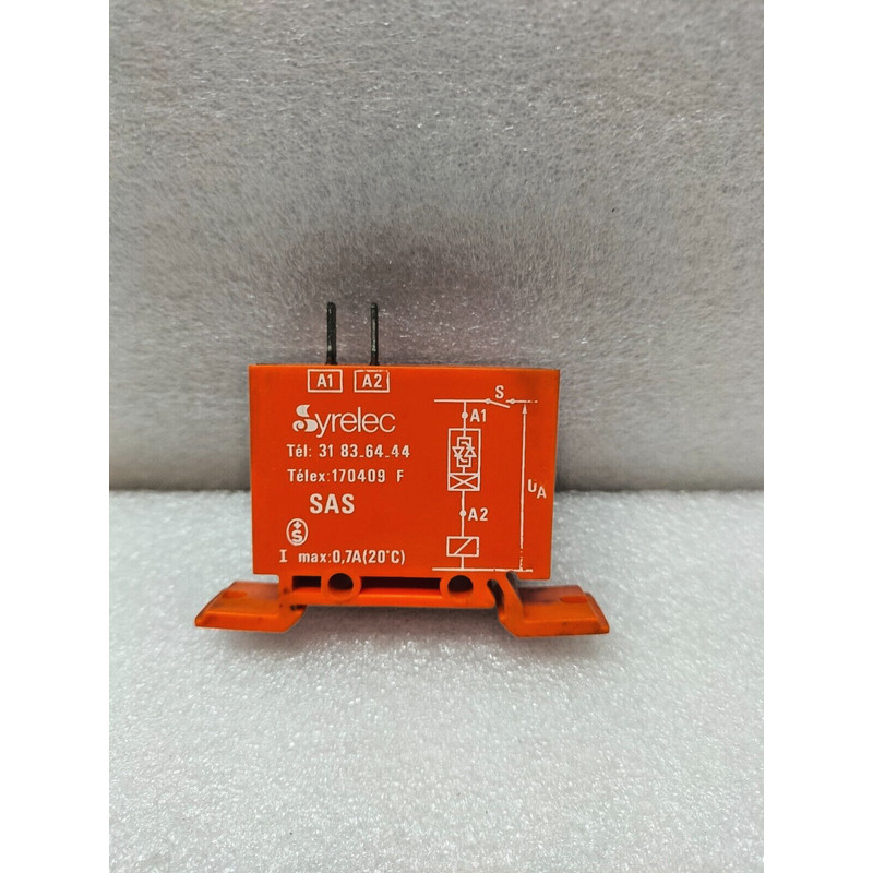 SYRELEC SAS 时间继电器 I 最大 0.7A (20°C) - 批量 2 件
