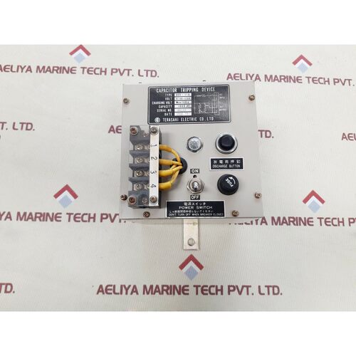 TERASAKI 0QB-110 CAPACITOR TRIPPING DEVICE AC100~120V