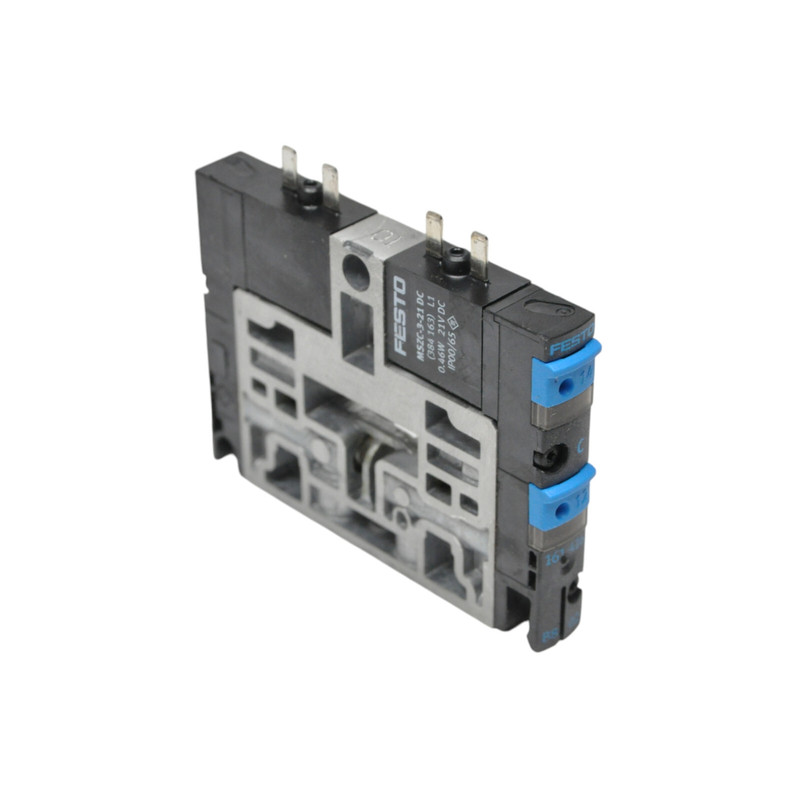 FESTO 电磁阀 2x3/2 (C) 单稳 CPV10-M1H-2X3-GLS-M7, 161416