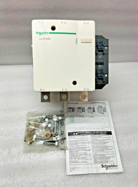 SCHNEIDER ELECTRIC TESYS LC1F265 接触器 285A 600 VAC MAX 3 P