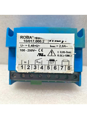 MAYR 8180151 ROBA 10017.000.2 开关 100-250 伏 ~ 2.0 安 0.45x