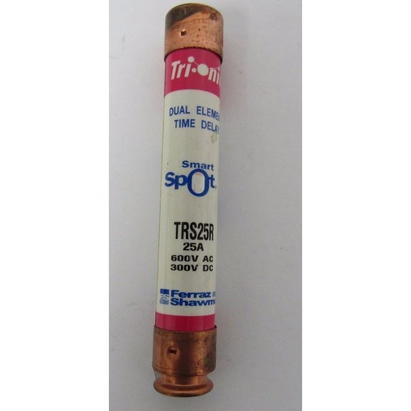 Ferraz Shawmut 熔断器 TRS25R 三音速 25A AC-600V DC-300V