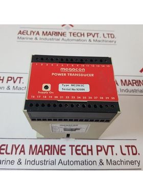 Megacon mc2w3c power transducer 0-2857, 9kw