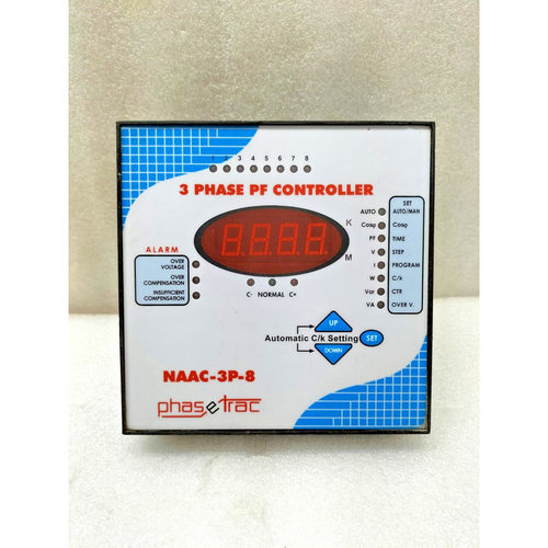 PHASETRAC NAAC-3P-8 PF 控制器 3 相