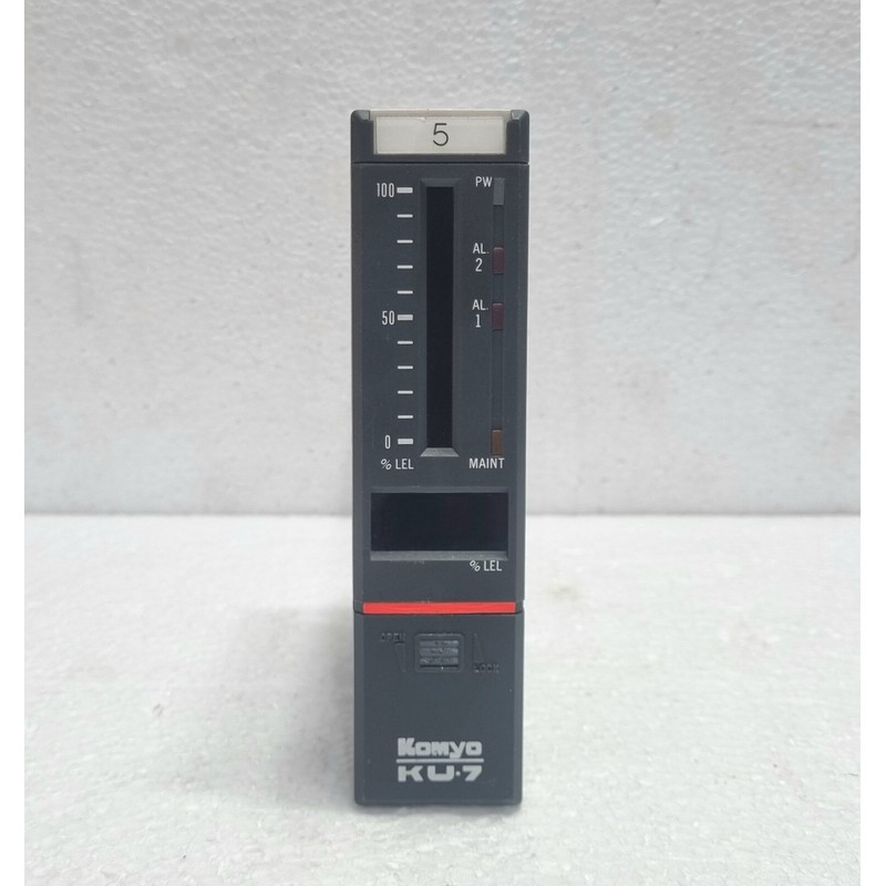 Komyo KU-7 Gas Detector Alarm Unit Ammonia CPU 917185-1