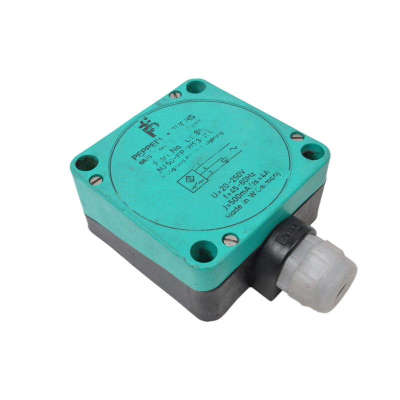 PEPPERL+FUCHS inductive sensor NJ50-FP-WS3-J94-P