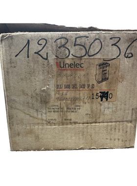 UNELEC 15710 DISJONCTEUR SANS DECLENCHEUR D400 3P SD