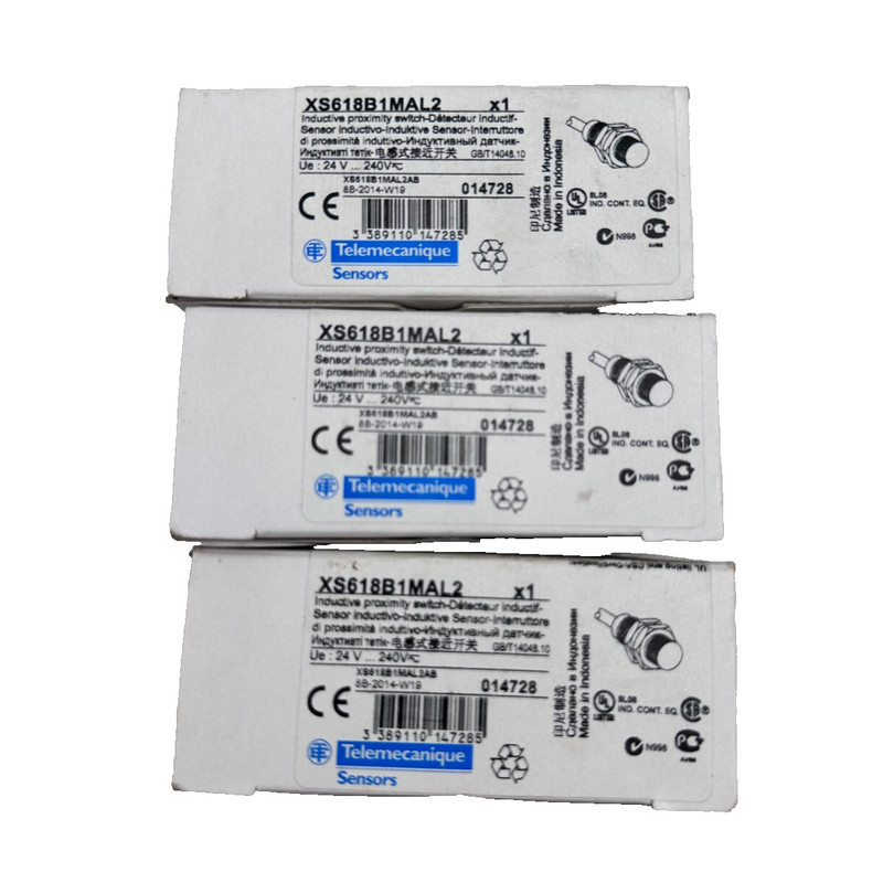 TELEMECANIQUE XS618B1MAL2 INDUCTIVE PROXIMITY SWITCH x 3pc