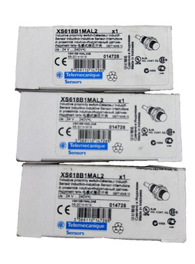 TELEMECANIQUE XS618B1MAL2 INDUCTIVE PROXIMITY SWITCH x 3pc