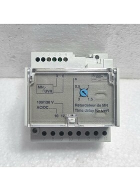 施耐德电气 33681 延时继电器 适用于 MN/Uvr 100/130V 交流电/直