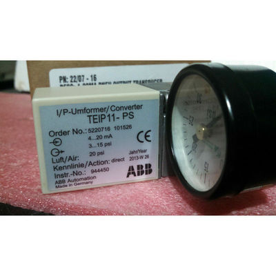 ABB TEIP11-PS I/P 转换器传感器 4-20mA 3-15 psi HVAC 可编程式