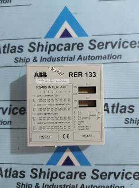 ABB RER 133 Comunicación Convertidor Bus Conexión Módulo