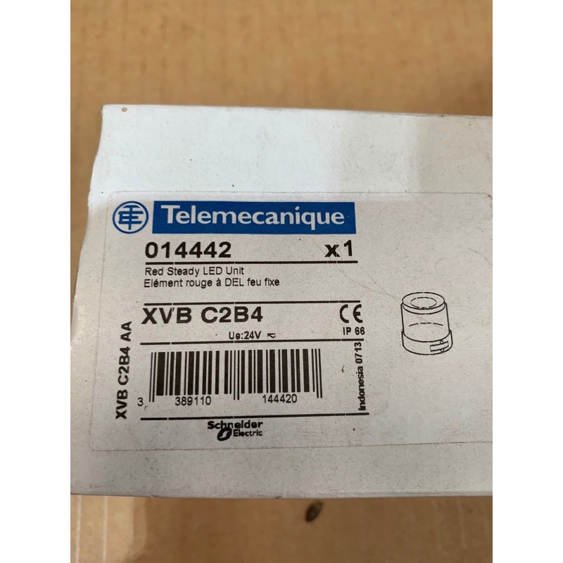 1 x Elément lumineux XVB C telemecanique 24 V XVBC2B4 rouge