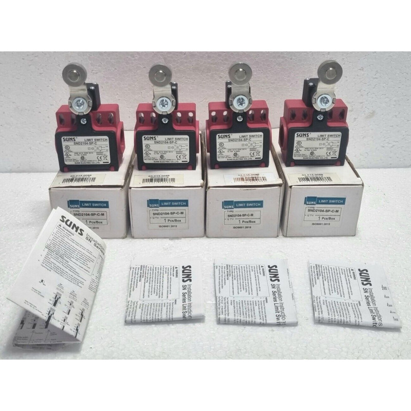 Suns SND2104-SP-C Limit Switch - Lot Of 4 pcs