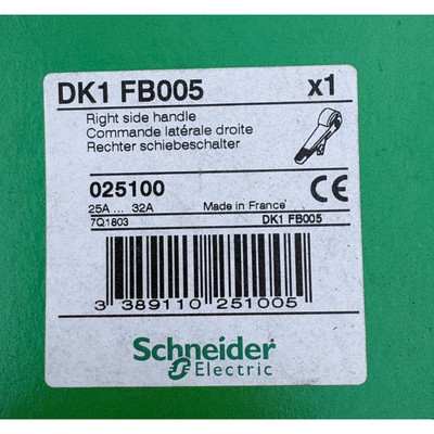 SCHNEIDER ELECTRIC COMMANDE LATéRALE DROITE DK1 FB005 x1