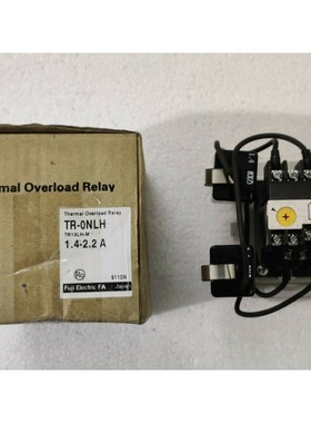 Fuji Electric TR-0NL Thermal Overload Relay TR13L 1.4-2.2A