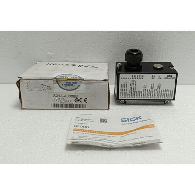 Sick SX0A-A0000B PLUG CONNECTOR 2023797