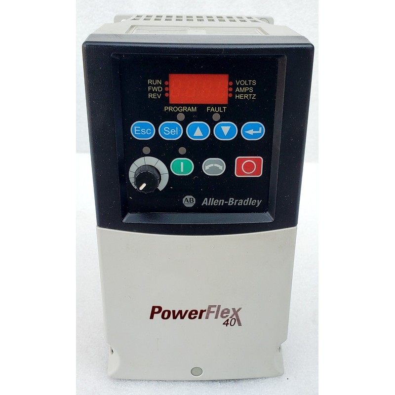 22B-D2P3N104 POWERFLEX 40 AC DRIVE 0.75kW / 1.0HP TESTED #2