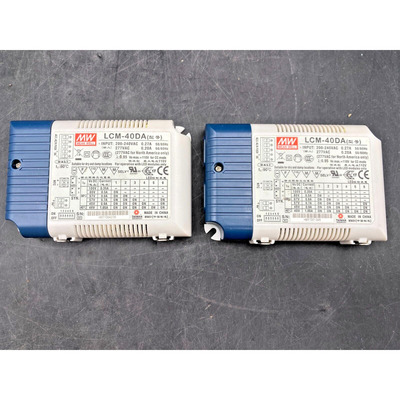 1pc x MEAN WELL LCM-40DA MULTIPLE STAGE LED CONDUCTEUR