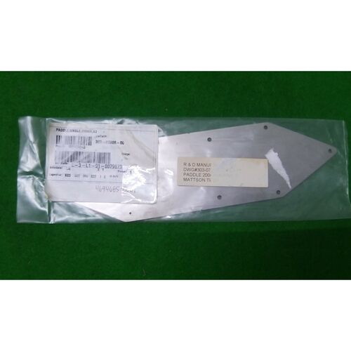 MATTSON 303-07606-00 PADDLE,单,200 毫米,A3,全新
