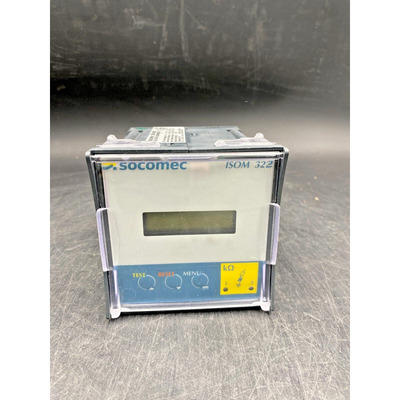 SOCOMEC ISOM 322 ISOM AMD322 INSULATION MONITORING DEVICE
