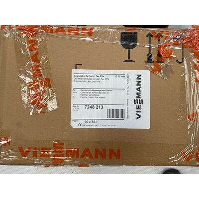 VIESSMANN ELéMENT DE BASE CONDUIT,PPS, FLEXIBLE,D=80MM. 724