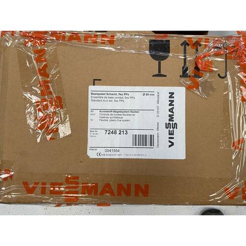 VIESSMANN ELéMENT DE BASE CONDUIT,PPS, FLEXIBLE,D=80MM. 724