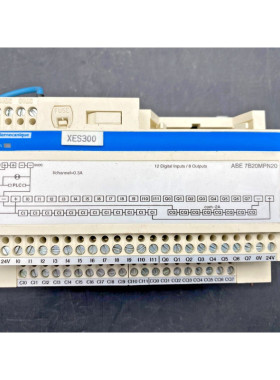 TELEMECANIQUE ABE7B20MPN20 CONNECTION SUB BASE I/O MODULE