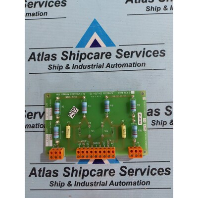 HILL GRAHAM CONTROLS Dc Tensione Feedback X078 SS Rev.D P565