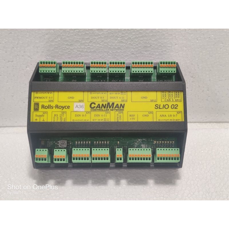 Rolls-Royce SLIO 02 CanMan Controller Network