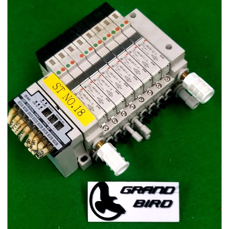 SMC EX120-SMJ1 带歧管 10-VQ1201Y-5(7), 10-VQ1101Y-5(1), 二手