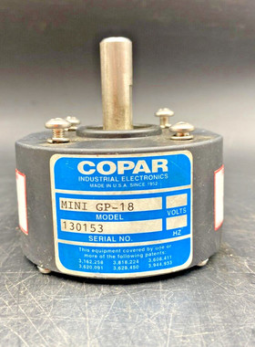 COPAR MINI GP-18 MGP-18 130153 120 PULSES/REVOLUTION INCREME