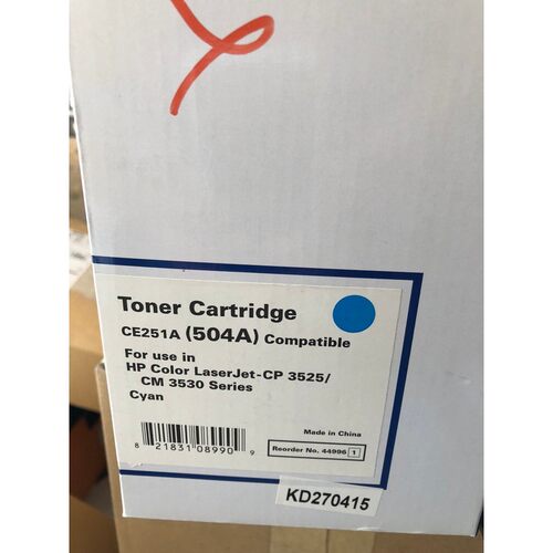 HP color laser jet compatible bleu CE251A / 504A