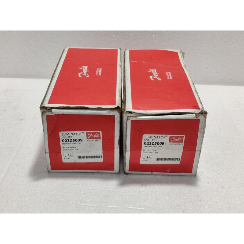 2 件丹佛斯消除器 DCL 164 023Z5009 Hermetic 过滤器干燥器