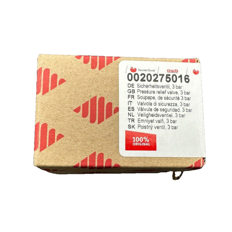 SAUNIER DUVAL 0020275016 SOUPAPE DE SECURITE 3BAR