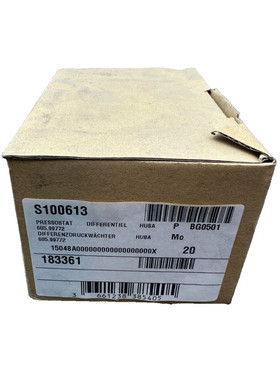 DE DIETRICH S100613 183361 PRESSOSTAT DIFFERENTIEL HUBA 605.