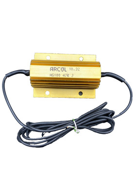 ARCOL HS100 47R J RESISTOR x9pc
