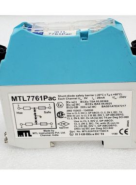 Mtl Instruments Mtl7761Pac Shunt-Diode Safety Barrier