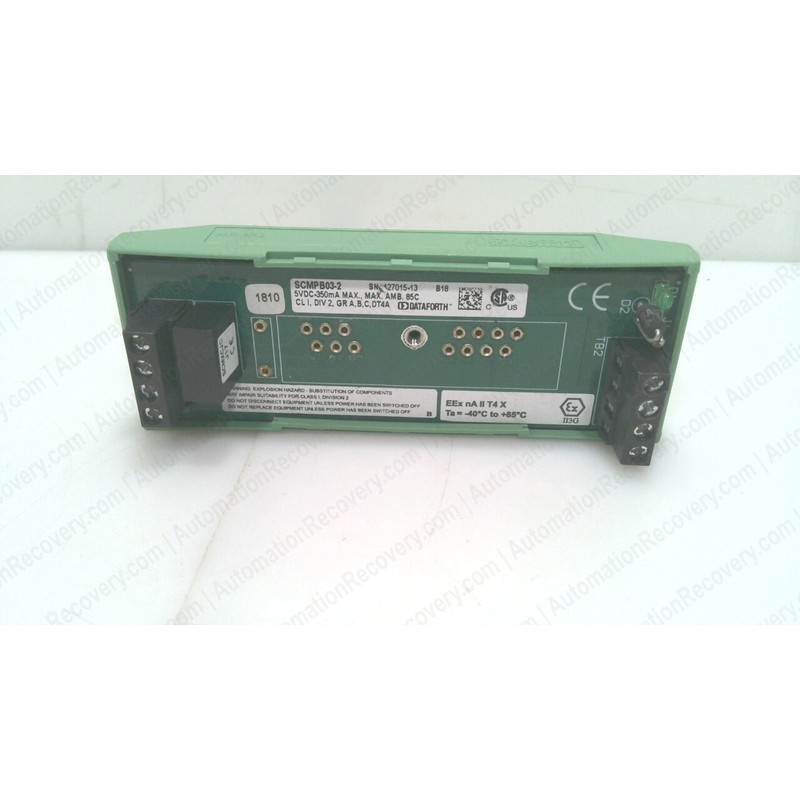 DATAFORTH SCMPB03-2 单通道背板,全新 * #336882