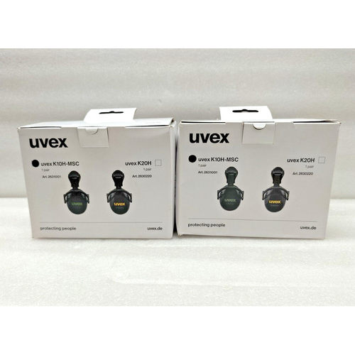 UVEX K10H-MSC HELMET 安装耳塞 2631001 NRR 22dB - 批量 2 对
