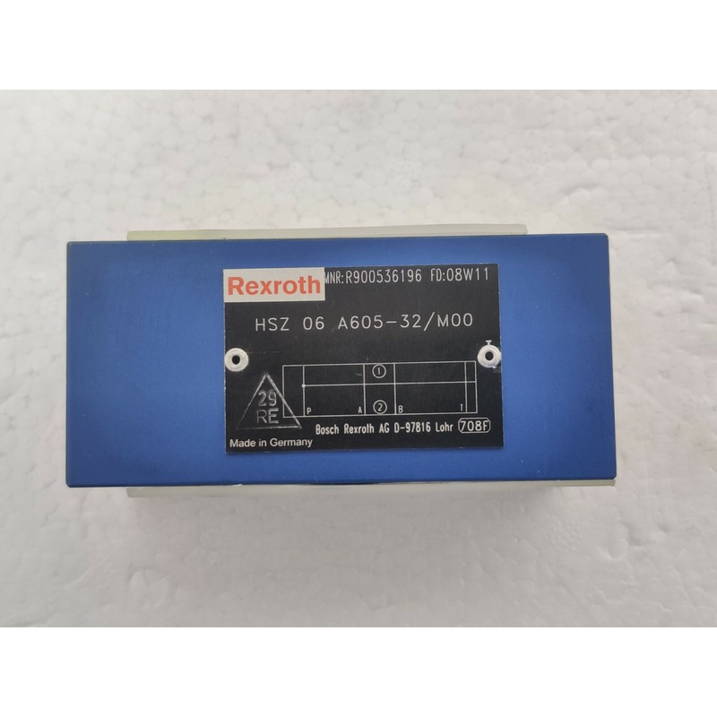 Rexroth Hydraulics HSZ 06 A605-32/M00 MNR: R900536196 FD:08W