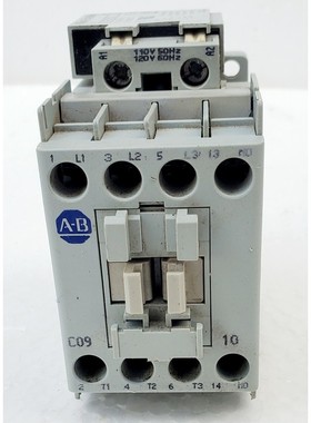 Allen-Bradley 100-C09 10 Contatore 460V @5 HP 120 Volt Bobin