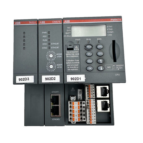 ABB PM5670 1SAP151000R0278 CPU 160MB ETHERNET + TB5620-2ETH