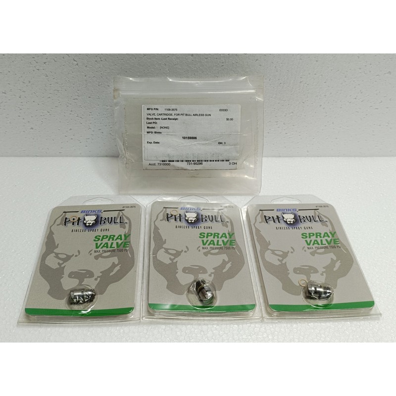 批量 3 件 Binks Pit Bull 1108-3575 喷雾阀 适用于无气喷枪 | 7