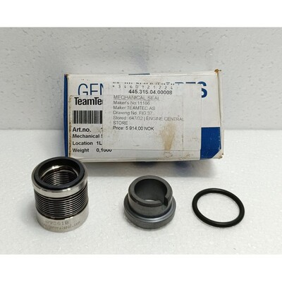 TeamTec Mechanical Seal 445.315.04.00008 FIG.37 11166 New Su